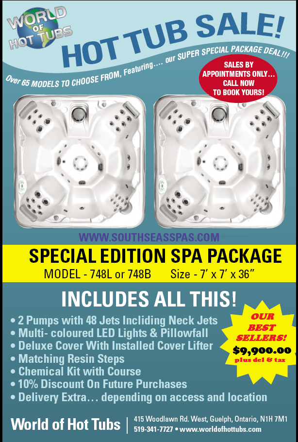 SPECIAL HOT TUB DEAL World of Hot Tubs