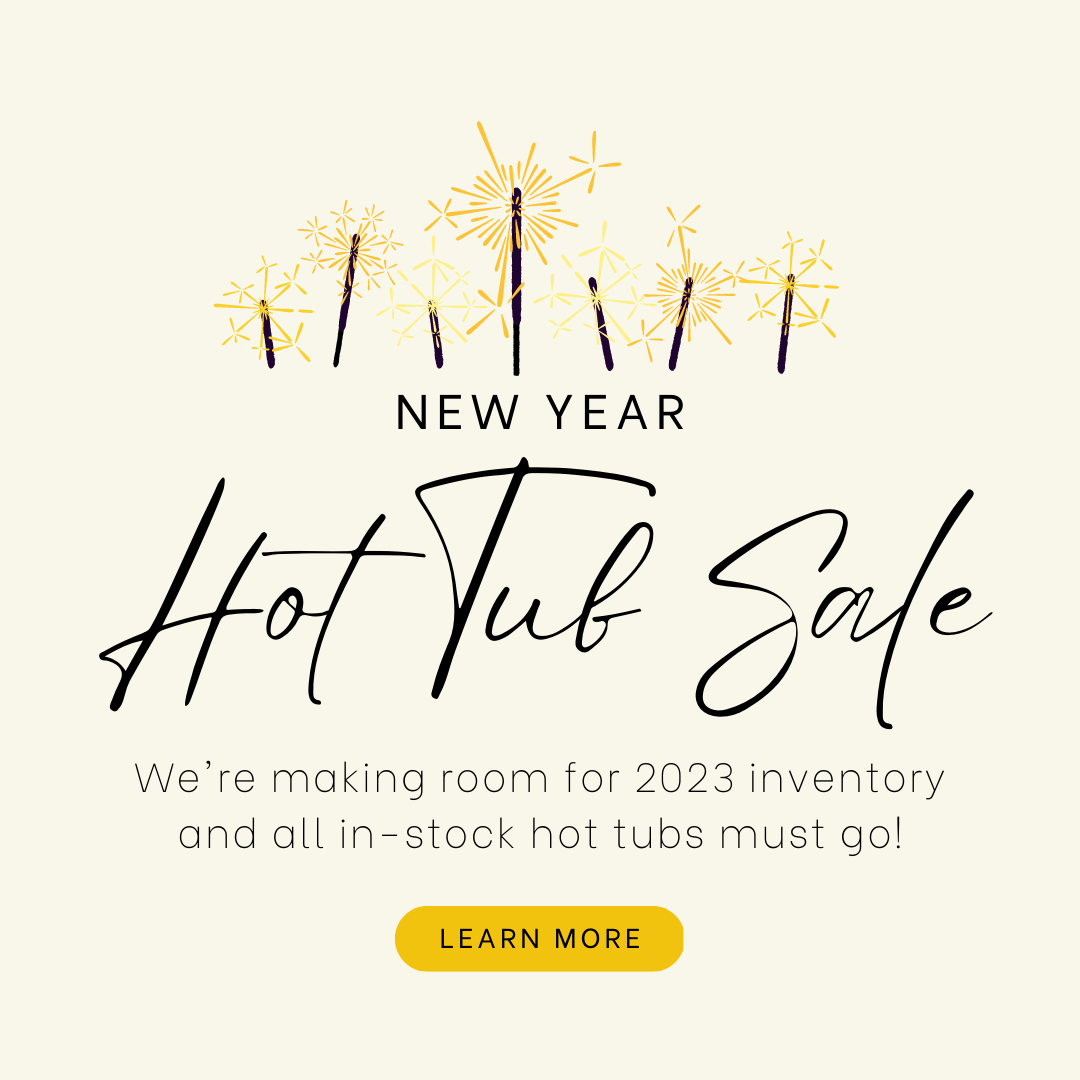 New Year Hot Tub Sale 2023