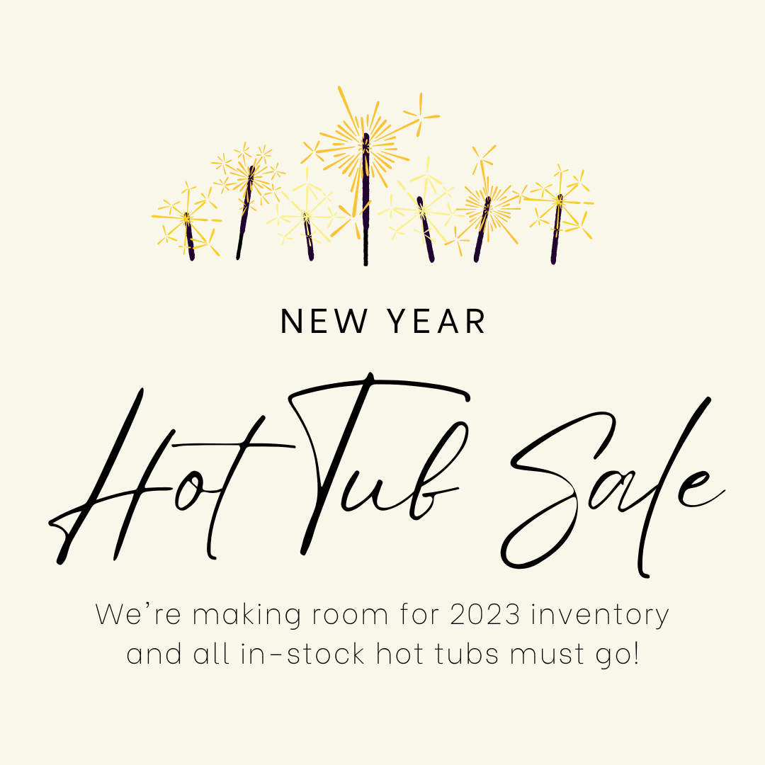 New Year Hot Tub Sale 2023